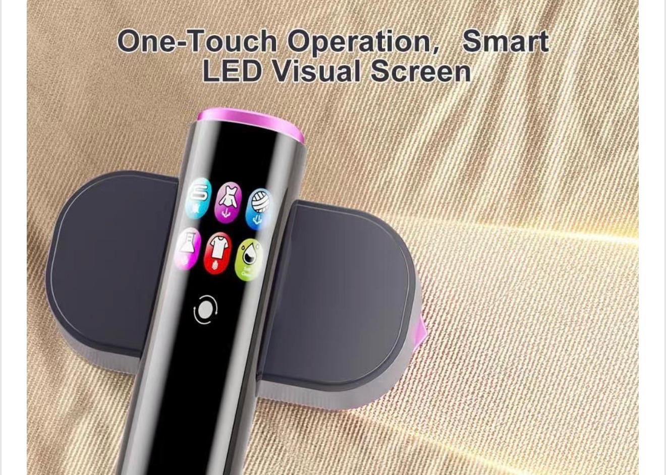 IRONOVAN smart steamer detail